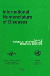 Metabolic, Nutritional and Endocrine Disorders (vol. 6)