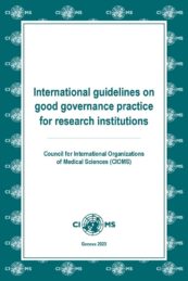 International guidelines on good governance practice for research institutions